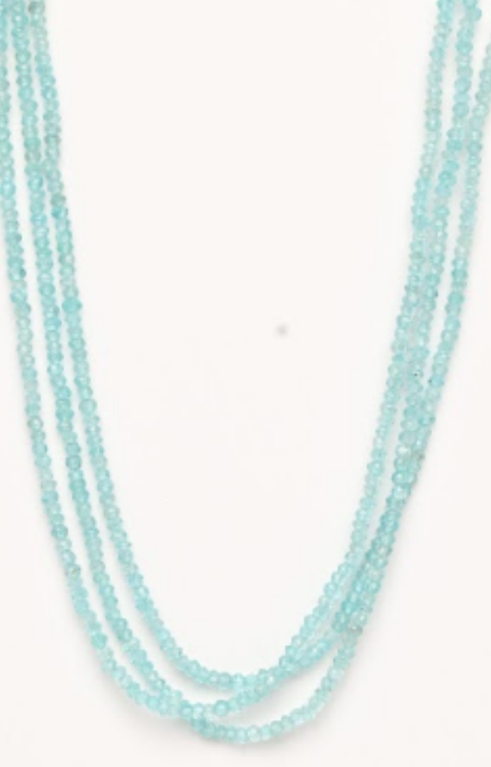 Beads apatite necklace