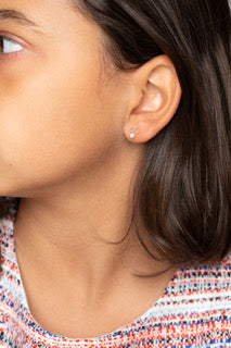 Heart Pearl earrings