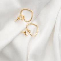Heart earrings