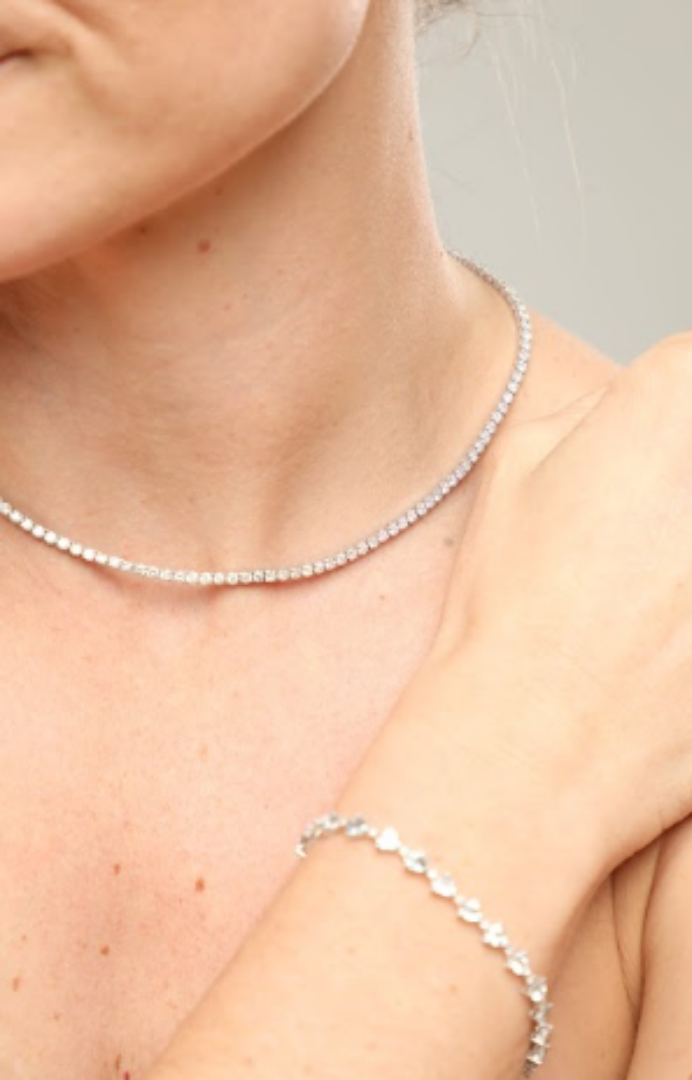Tennis Necklace diamonds