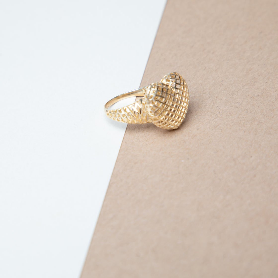 Laser Heart ring
