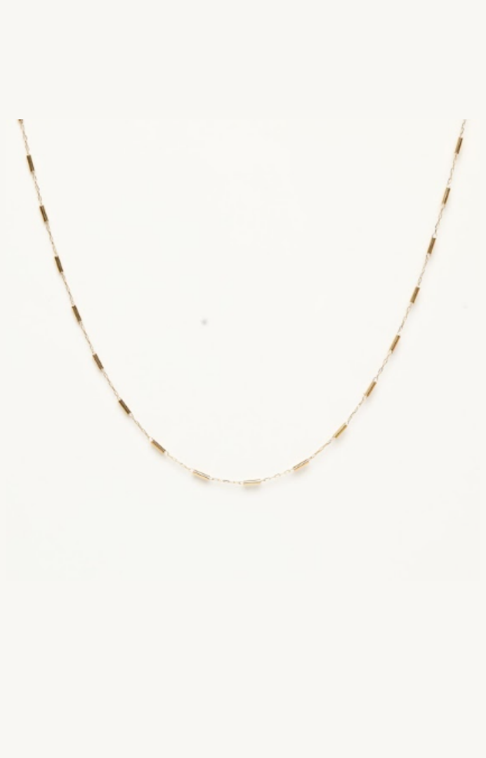 Bugle bead necklace