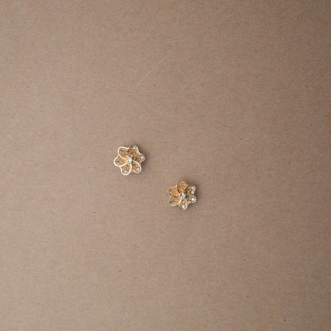 Laser Flower earrings